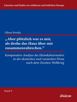 cover image of "Aber plötzlich war mir, als drohe das Haus über mir zusammenzubrechen."